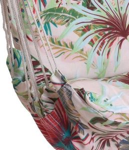 Ambiance Hamak Brazylijski Podwieszany Fotel Huśtawka Kwiaty 5