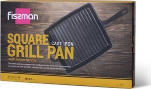 Patelnia Fissman grillowa Żeliwna 28cm 3