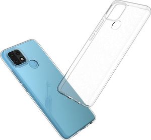 Hurtel Żelowy pokrowiec etui Ultra Clear 0.5mm Oppo A15 przezroczysty 6
