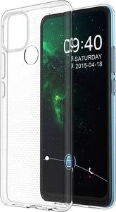 Hurtel Żelowy pokrowiec etui Ultra Clear 0.5mm Oppo A15 przezroczysty 7