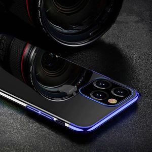 Hurtel Clear Color case żelowy pokrowiec etui z metaliczną ramką Xiaomi Mi 10T Lite czarny 2