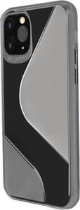 Hurtel S-Case elastyczne etui pokrowiec iPhone 12 Pro / iPhone 12 czarny 1