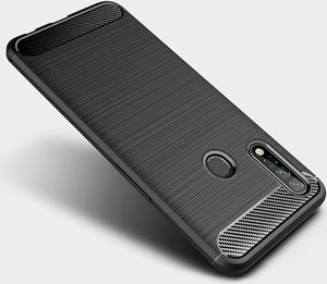 Hurtel Carbon Case elastyczne etui pokrowiec Oppo A31 czarny 8