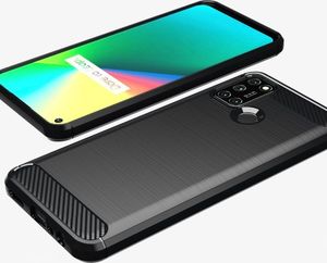 Hurtel Carbon Case elastyczne etui pokrowiec Oppo A53 czarny 9