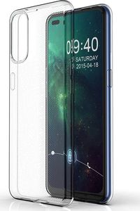 Hurtel Żelowy pokrowiec etui Ultra Clear 0.5mm Oppo Reno 4 przezroczysty 7