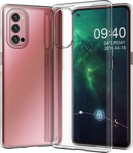 Hurtel Żelowy pokrowiec etui Ultra Clear 0.5mm Oppo Reno 4 Pro 5G przezroczysty 4