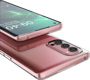 Hurtel Żelowy pokrowiec etui Ultra Clear 0.5mm Oppo Reno 4 Pro 5G przezroczysty 8