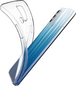 Hurtel Żelowy pokrowiec etui Ultra Clear 0.5mm Oppo A53 przezroczysty 2