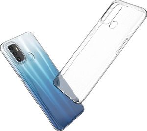 Hurtel Żelowy pokrowiec etui Ultra Clear 0.5mm Oppo A53 przezroczysty 5