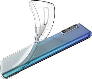 Hurtel Żelowy pokrowiec etui Ultra Clear 0.5mm Oppo A92 / A72 / A52 przezroczysty 3
