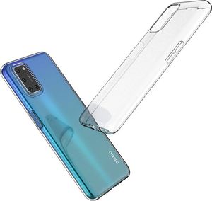 Hurtel Żelowy pokrowiec etui Ultra Clear 0.5mm Oppo A92 / A72 / A52 przezroczysty 6