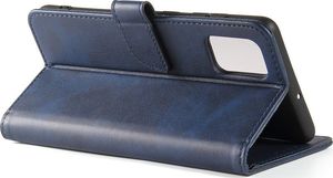 Hurtel Magnet Case elegancki futerał etui pokrowiec z klapką i funkcją podstawki Samsung Galaxy A71 niebieski 5