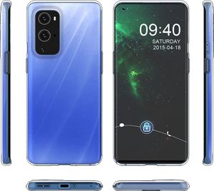 Hurtel Żelowy pokrowiec etui Ultra Clear 0.5mm OnePlus 9 Pro przezroczysty 4