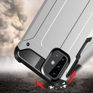 Hurtel Hybrid Armor pancerne hybrydowe etui pokrowiec Samsung Galaxy M31s czarny 5