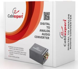 Adapter AV Gembird Toslink - RCA (Cinch) czarny (DSC-OPT-RCA-001) 6