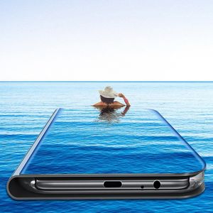 Hurtel Clear View Case futerał etui z klapką Motorola Moto G9 Plus czarny 6