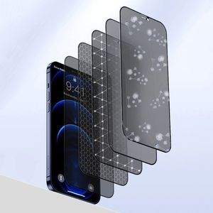 Baseus Baseus 2x szkło hartowane 0,3 mm Anti Spy z ramką na cały ekran iPhone 12 Pro Max (SGAPIPH67N-KT01) (case friendly) 17