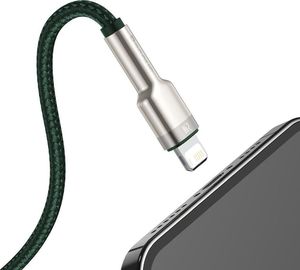 Kabel USB Baseus USB-A - Lightning 1 m Zielony (baseus_20210316154707) 8