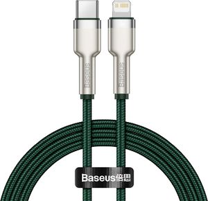 Kabel USB Baseus USB-C - Lightning 1 m Zielony (baseus_20210316152823) 1