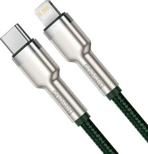 Kabel USB Baseus USB-C - Lightning 1 m Zielony (baseus_20210316152823) 2