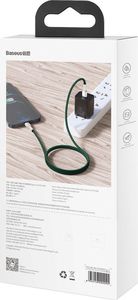 Kabel USB Baseus USB-C - Lightning 1 m Zielony (baseus_20210316152823) 6