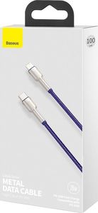 Kabel USB Baseus USB-C - Lightning 1 m Fioletowy (baseus_20210316153516) 5