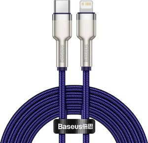 Kabel USB Baseus USB-C - Lightning 2 m Fioletowy (baseus_20210315153755) 1