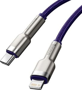 Kabel USB Baseus USB-C - Lightning 2 m Fioletowy (baseus_20210315153755) 7