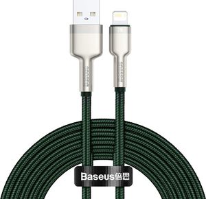 Kabel USB Baseus USB-A - Lightning 2 m Zielony (baseus_20210316155025) 1