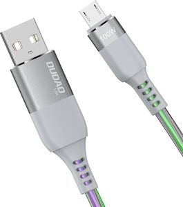 Kabel USB Dudao USB-A - microUSB 1 m Szary () 2