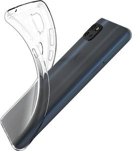Hurtel Żelowy pokrowiec etui Ultra Clear 0.5mm Motorola Moto G 5G przezroczysty 3