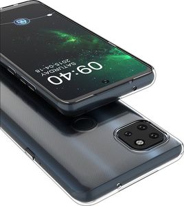 Hurtel Żelowy pokrowiec etui Ultra Clear 0.5mm Motorola Moto G 5G przezroczysty 5