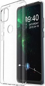 Hurtel Żelowy pokrowiec etui Ultra Clear 0.5mm Motorola Moto G 5G przezroczysty 7