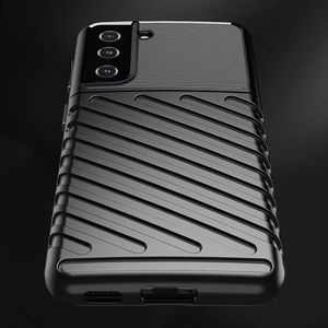 Hurtel Thunder Case elastyczne pancerne etui pokrowiec Samsung Galaxy S21 5G zielony 9