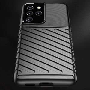 Hurtel Thunder Case elastyczne pancerne etui pokrowiec Samsung Galaxy S21 Ultra 5G niebieski 5
