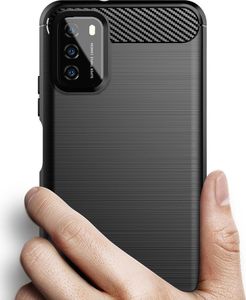 Hurtel Carbon Case elastyczne etui pokrowiec Xiaomi Poco M3 / Xiaomi Redmi 9T niebieski 6