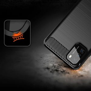 Hurtel Carbon Case elastyczne etui pokrowiec Xiaomi Poco M3 / Xiaomi Redmi 9T niebieski 8