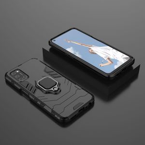 Hurtel Ring Armor pancerne hybrydowe etui pokrowiec + magnetyczny uchwyt Oppo A72 / A52 czarny 8