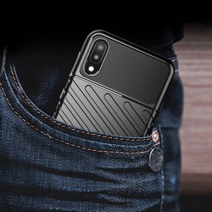 Hurtel Thunder Case elastyczne pancerne etui pokrowiec Samsung Galaxy A10 niebieski 10