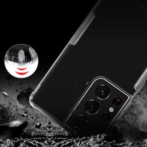 Nillkin Nillkin Nature żelowe etui pokrowiec ultra slim Samsung Galaxy S21 Ultra 5G przezroczysty 12