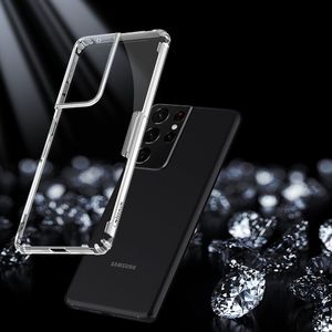 Nillkin Nillkin Nature żelowe etui pokrowiec ultra slim Samsung Galaxy S21 Ultra 5G przezroczysty 6