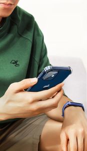 Ugreen Ugreen Protective Silicone Case gumowe elastyczne silikonowe etui pokrowiec iPhone 12 Pro / iPhone 12 przezroczysty 15