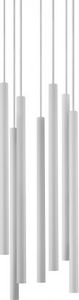Lampa wisząca Nowodvorski LAMPA WISZĄCA LASER VII WHITE | BIAŁY (8918) - Nowodvorski - żyrandol 1