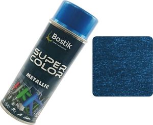 Bostik / Den Braven Farba w sprayu metaliczna niebieska 400ml 1