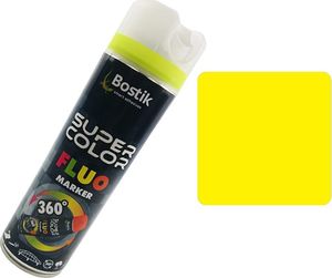 Bostik / Den Braven Farba w sprayu fluorescencyjna żółta 500ml 1