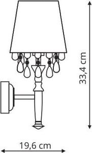 Kinkiet Light Prestige Kinkiet Vigo czarny (LP-0412/1W BK) - Light Prestige 2