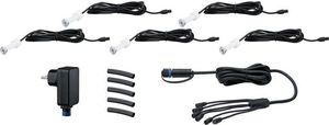 Paulmann Outdoor Plug and Shine MicroPen IP67 5x0,22W 3000K 24V zestaw podstawowy Tworzywo sztuczne (PL93695) - Paulmann 2