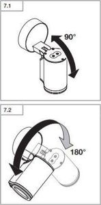 Kinkiet Steinel Oprawa LED 7W Spot ONE antracyt (ST058623) - Steinel 2