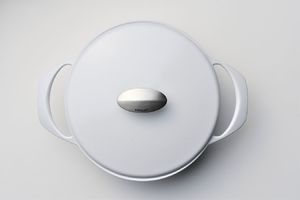 UNILLOY Garnek żeliwny UNILLOY Unohana 22 cm [UC220WH] 4