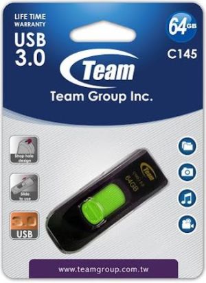 Pendrive TeamGroup C145, 64 GB  (TC145364GG01) 2